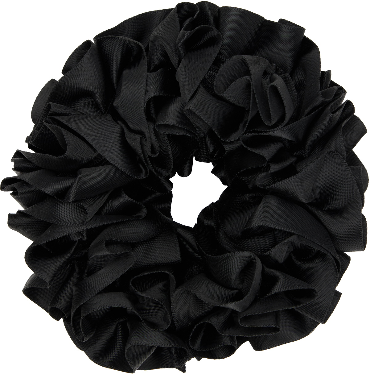 Maryam Nassir Zadeh Black Carnation Scrunchie