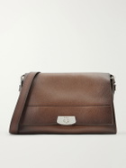 Berluti - E'Mio Duo Full-Grained Leather Messenger Bag - Brown