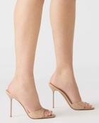 Steve Madden Davina Heels in Tan Patent