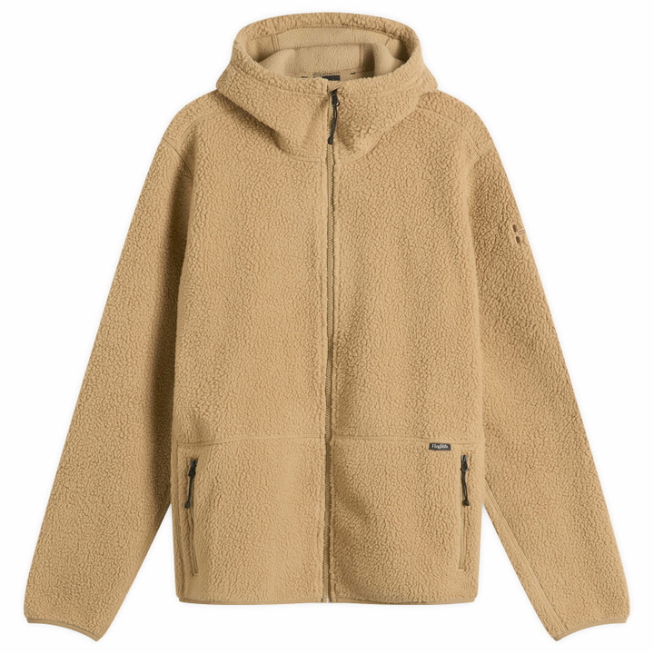 Photo: Haglöfs Men's Funäs Pile Fleece Hooded Jacket in Oak Brown