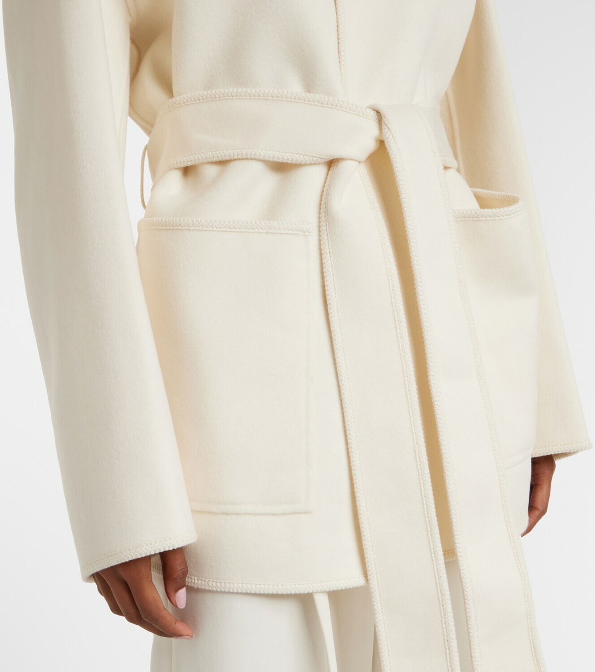 Róhe Belted wool jacket