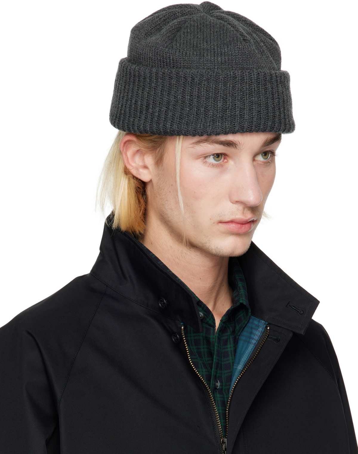 nanamica Gray WINDSTOPPER Beanie