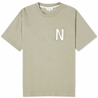 Norse Projects Men's Simon Heavy Jersey N T-Shirt in Clay