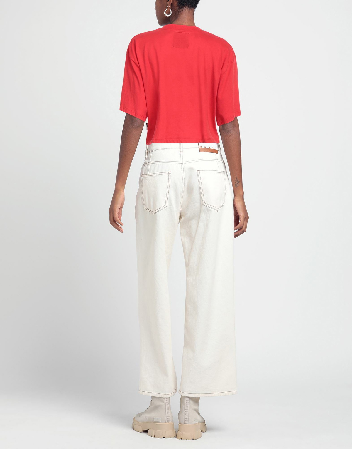 Shoe Womens T-shirt in Red