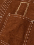 Story mfg. - Ever Embroidered Cotton-Canvas Jacket - Brown