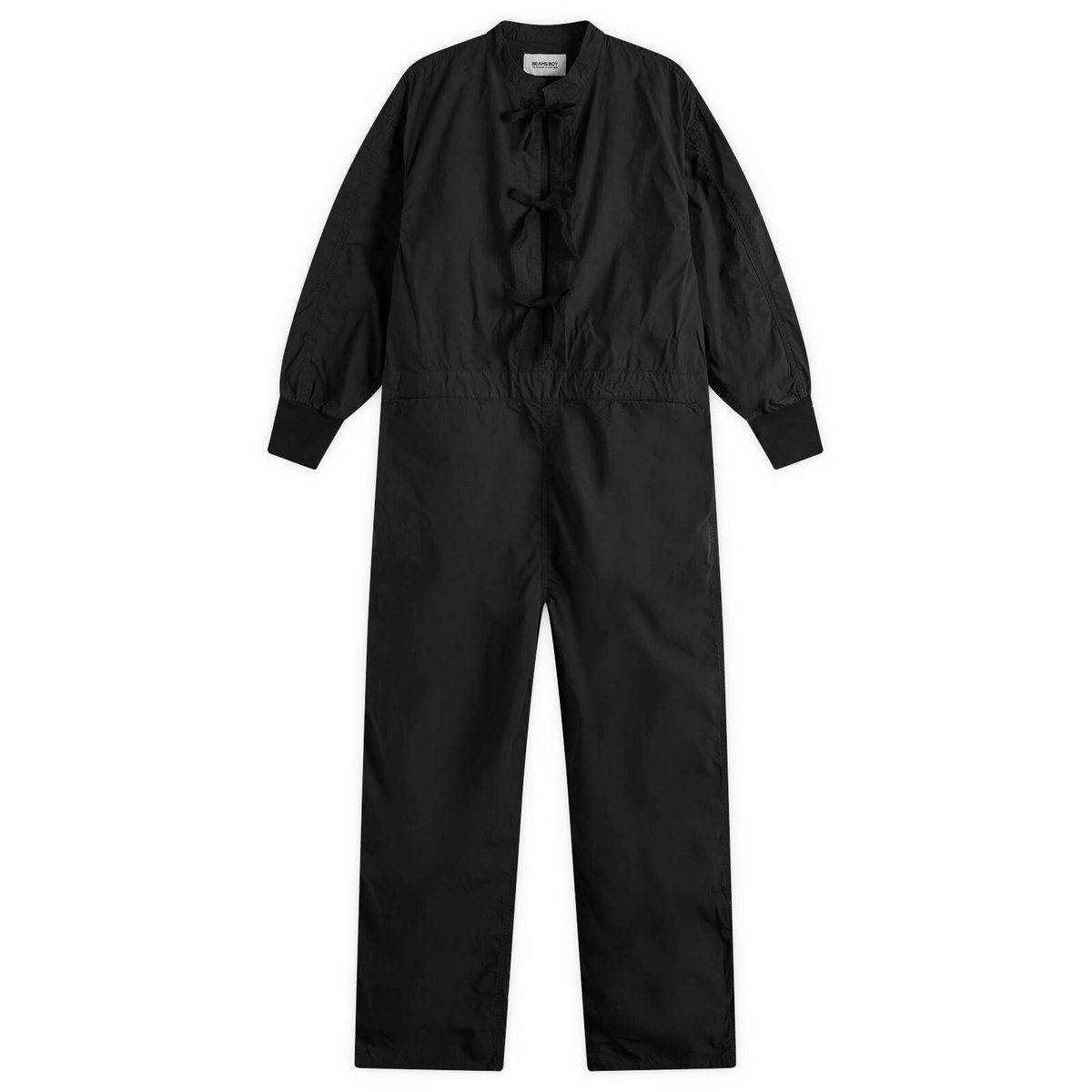 Beams Boy Women's Medical Bow Jumpsuit in Black