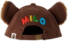 BAPE Kids Brown Baby Milo Bear Cap