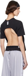 Prototypes Black Open Back T-shirt