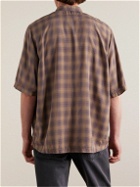 Remi Relief - Checked Flannel Shirt - Brown
