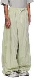 NAMESAKE Green Lamar Carrot Wide Trousers