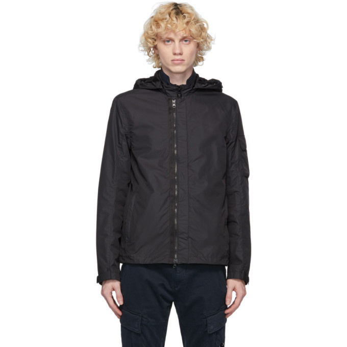 Photo: C.P. Company Black Micro-M Goggle Overshirt Jacket