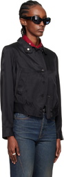 OUR LEGACY Black Tuxedo Bomber Jacket