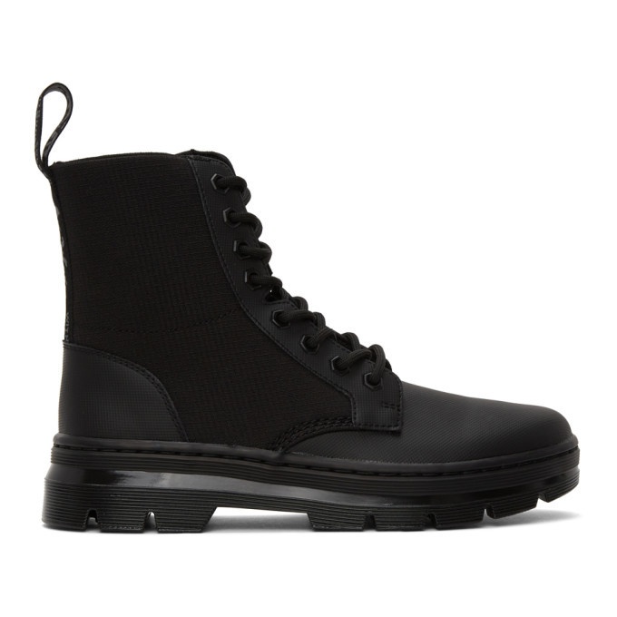 Photo: Dr. Martens Black Combs Utility Boots