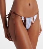 SIR Marais striped bikini bottoms