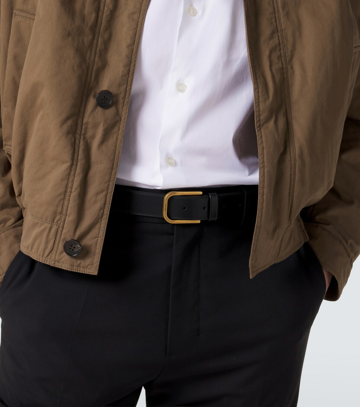 Saint Laurent Leather belt