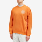 Sporty & Rich Men's Conneticut Crest Crew Sweat in Squash