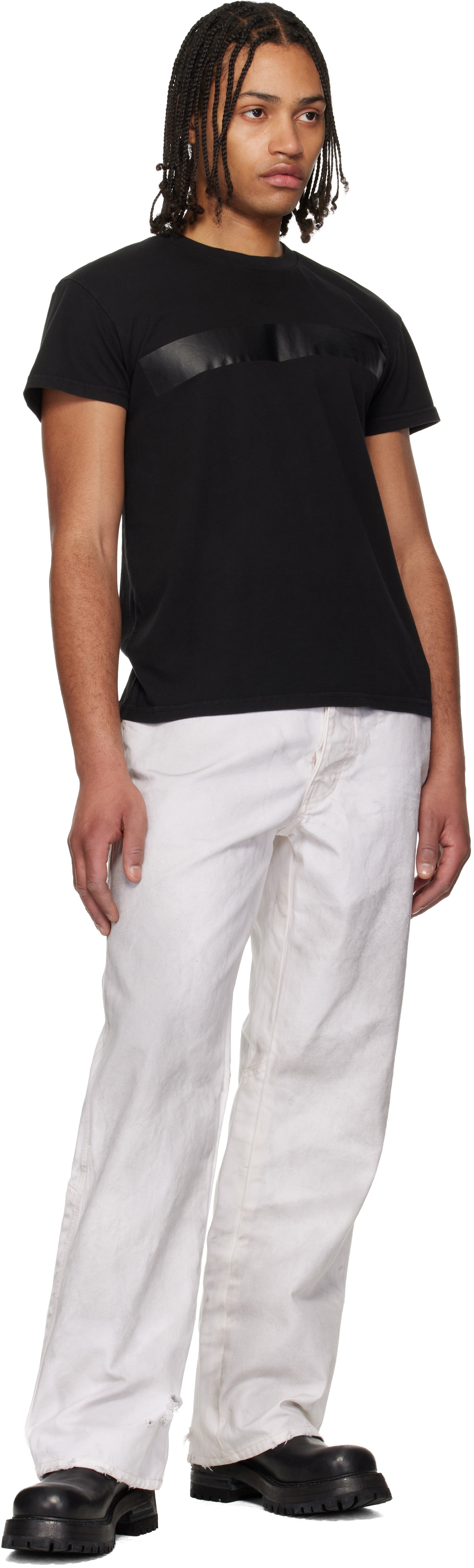 ALEXANDER DIGENOVA Black Duct Tape T-shirt