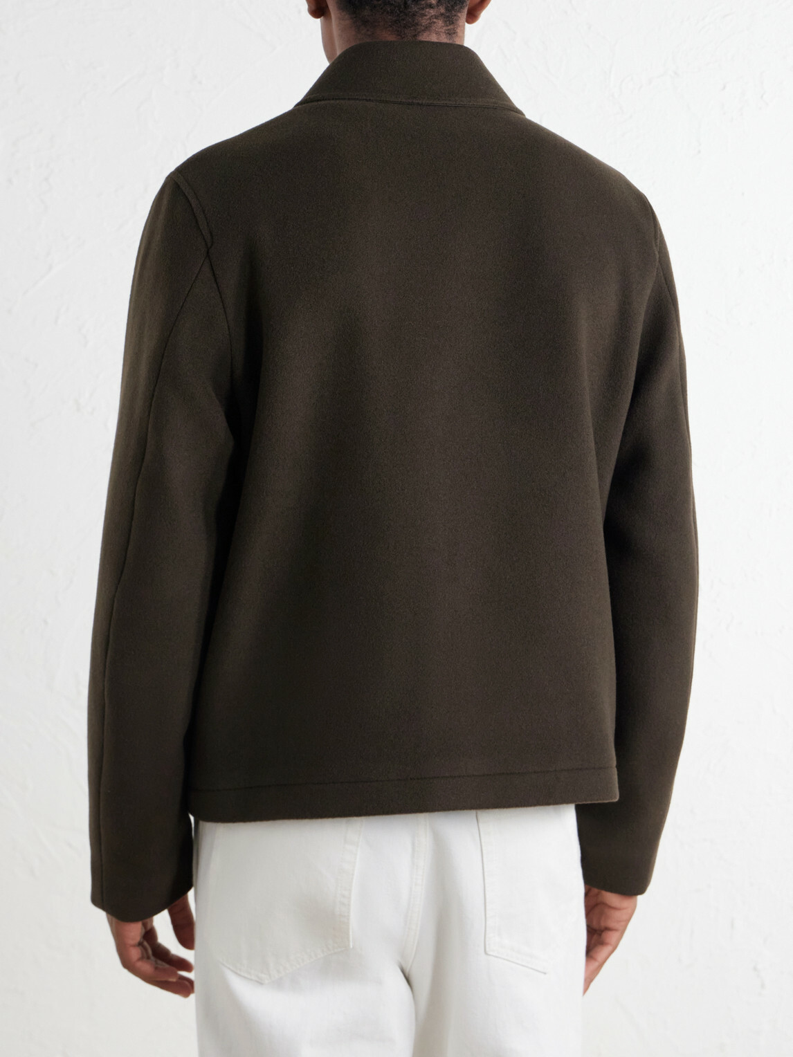Mr P. - Wool-Felt Blouson Jacket - Brown
