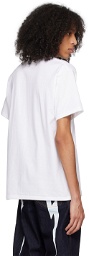 BAPE White Camo College T-Shirt