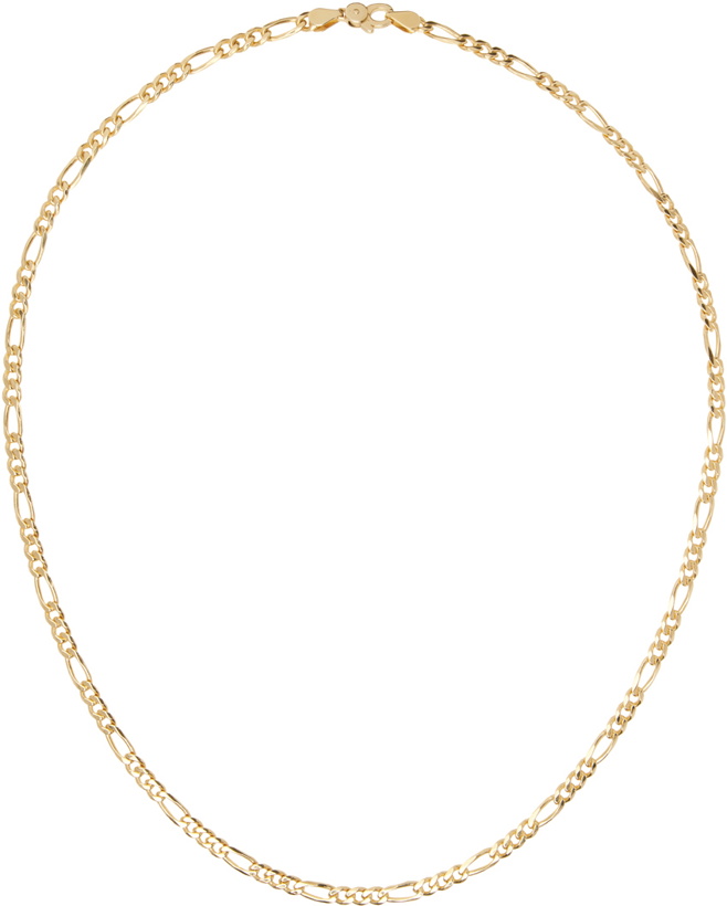 Photo: Tom Wood Gold Figaro Thick Chain Necklace