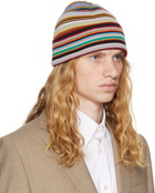 Paul Smith Multicolor Signature Stripe Beanie