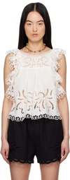 SEA NY White Marja Top