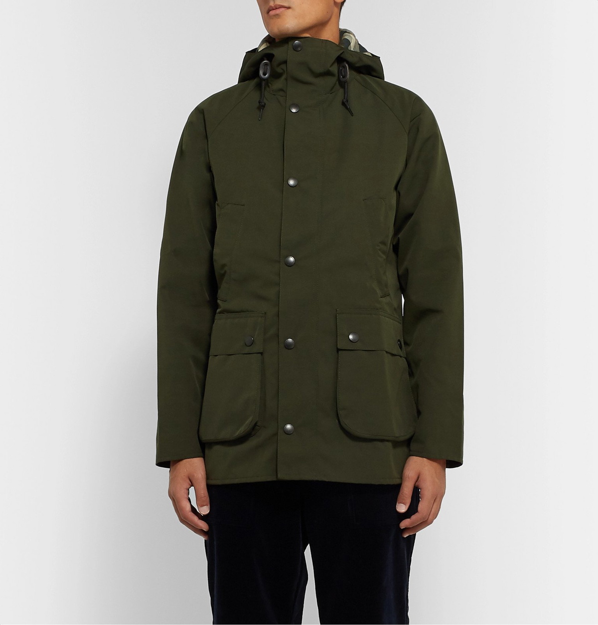 Barbour - Bedale Slim-Fit Hooded Shell Jacket - Green Barbour