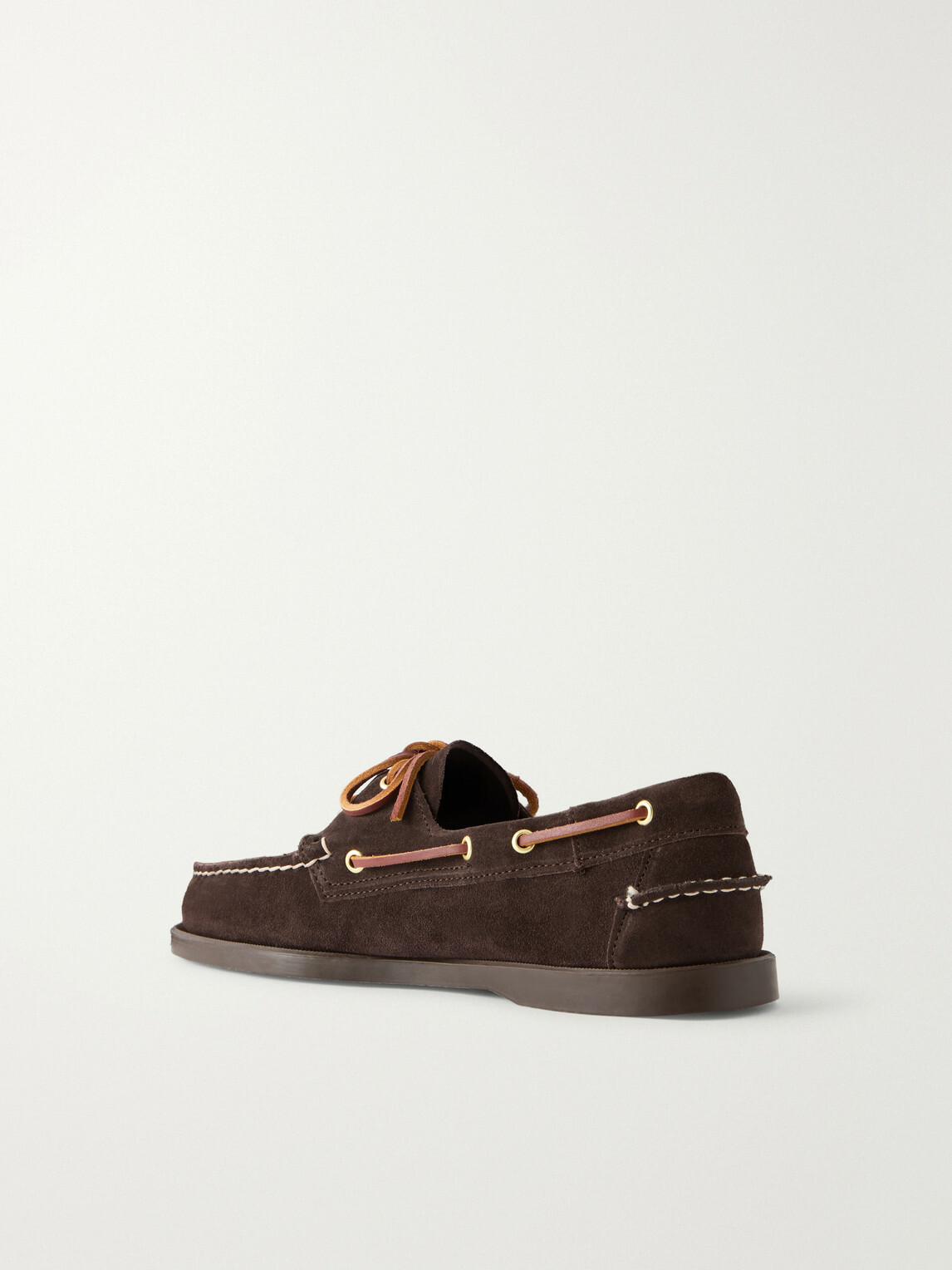 Sebago - Portland Artisan Suede Boat Shoes - Brown