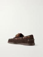 Sebago - Portland Artisan Suede Boat Shoes - Brown
