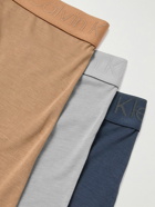 Calvin Klein Underwear - Three-Pack Stretch Lyocell-Blend Boxer Briefs - Multi