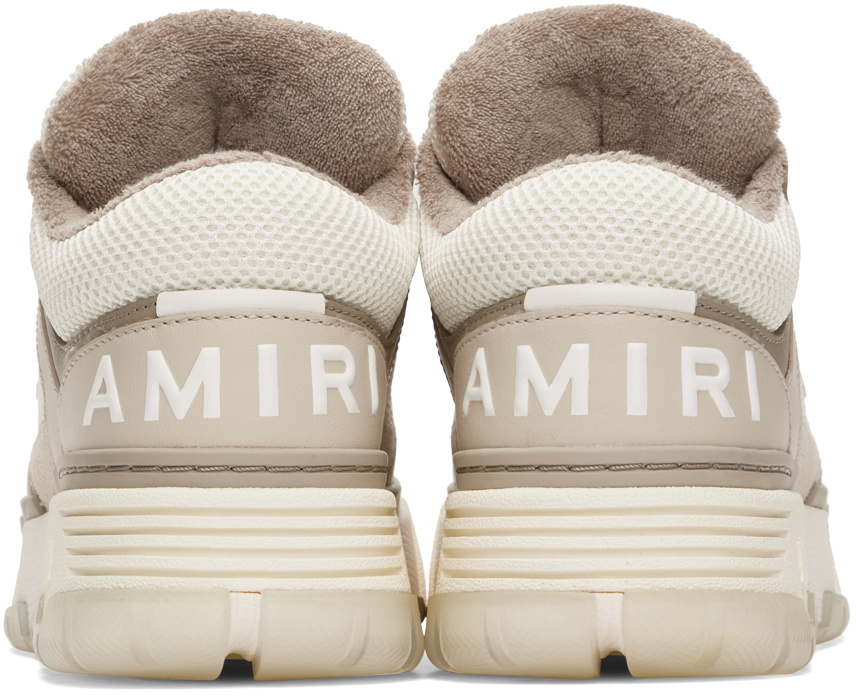 AMIRI White & Beige MA-1 Sneakers Amiri