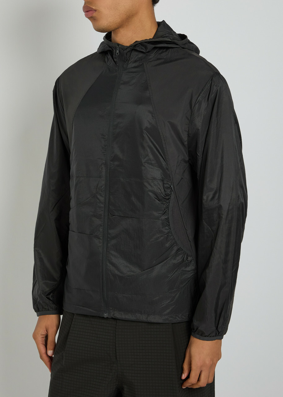 Hiking Patrol Orbit LT Hooded Nylon Jacket Black