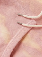 JOHN ELLIOTT - Beach Tie-Dyed Loopback Cotton-Jersey Hoodie - Pink