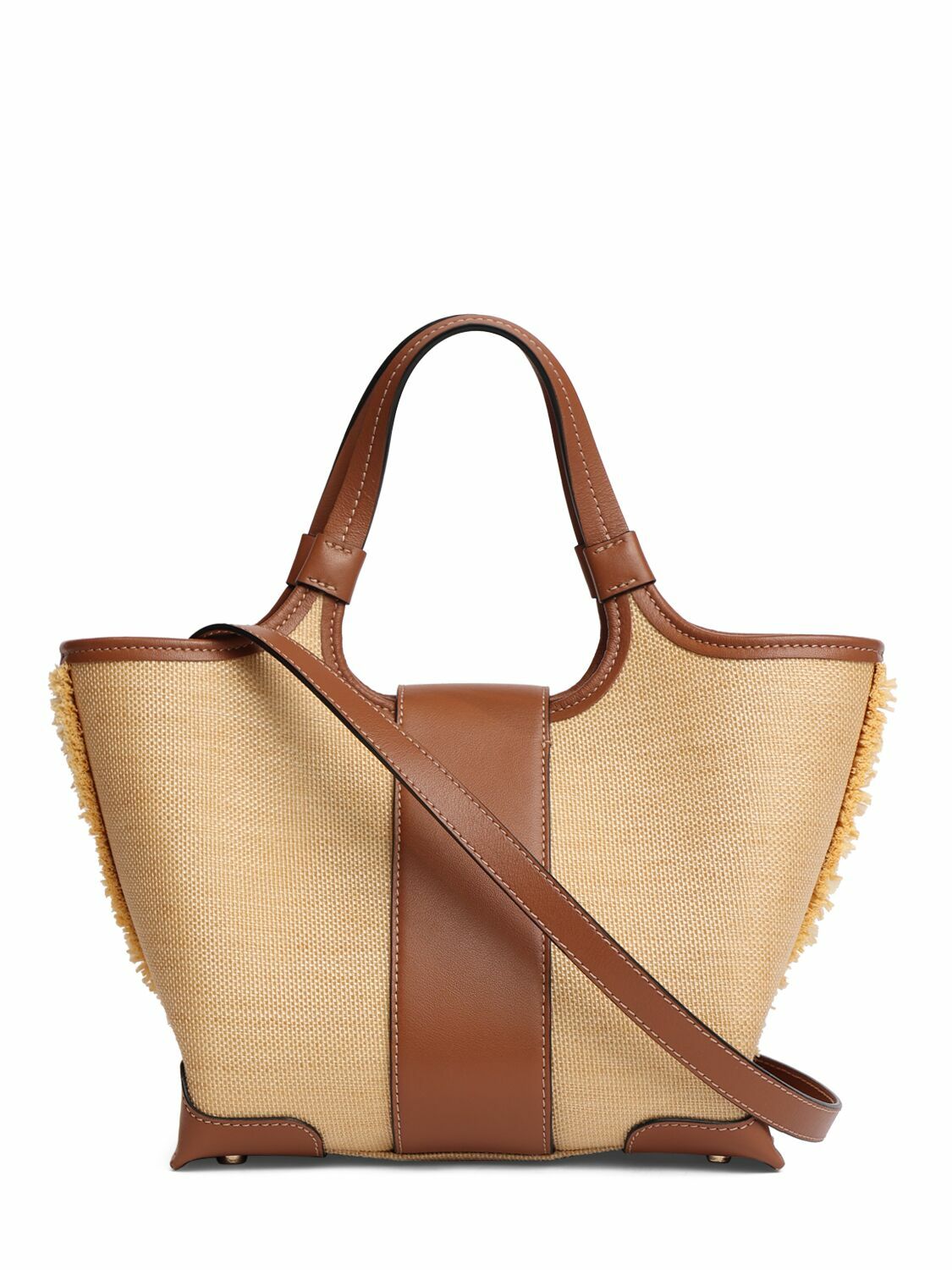 ROGER VIVIER - Mini Grand Vivier Choc Raffia Bag Roger Vivier