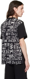 Versace Jeans Couture Black Doodle T-Shirt