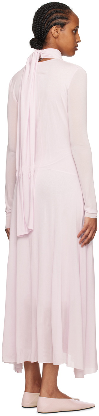 Jil Sander Purple Draped Maxi Dress Jil Sander Jil Sander Purple Draped Maxi Dress Jil Sander