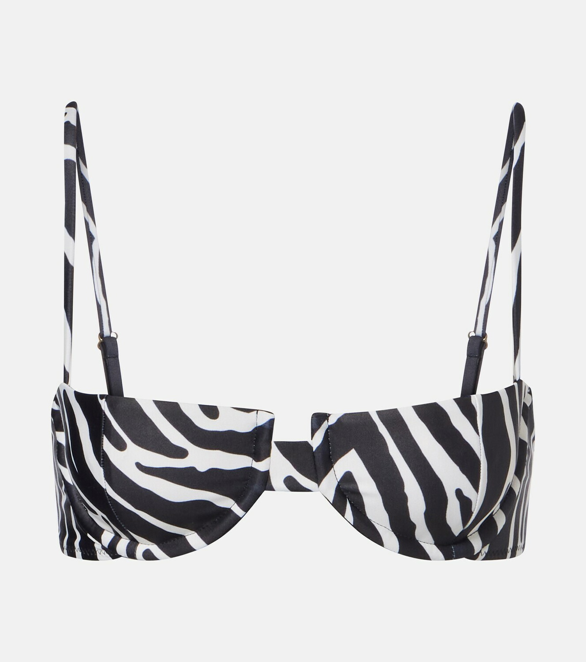 Same Zebra-print bikini top