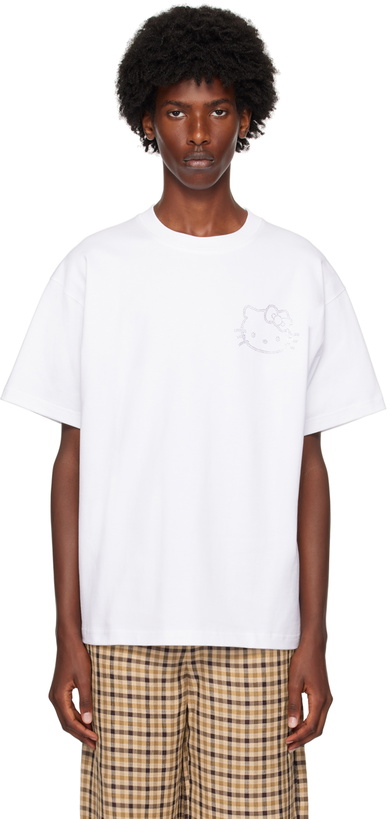 Photo: Soulland White HK Logo Kai T-Shirt