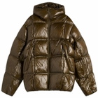 ROA Men's Cube 650 Fill Power Down Jacket in Dark Green