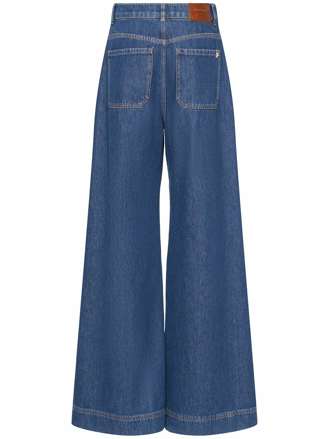 WEEKEND MAX MARA Vega Mid Rise Denim Wide Jeans Weekend Max Mara