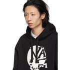 Valentino Black Circle Logo Hoodie