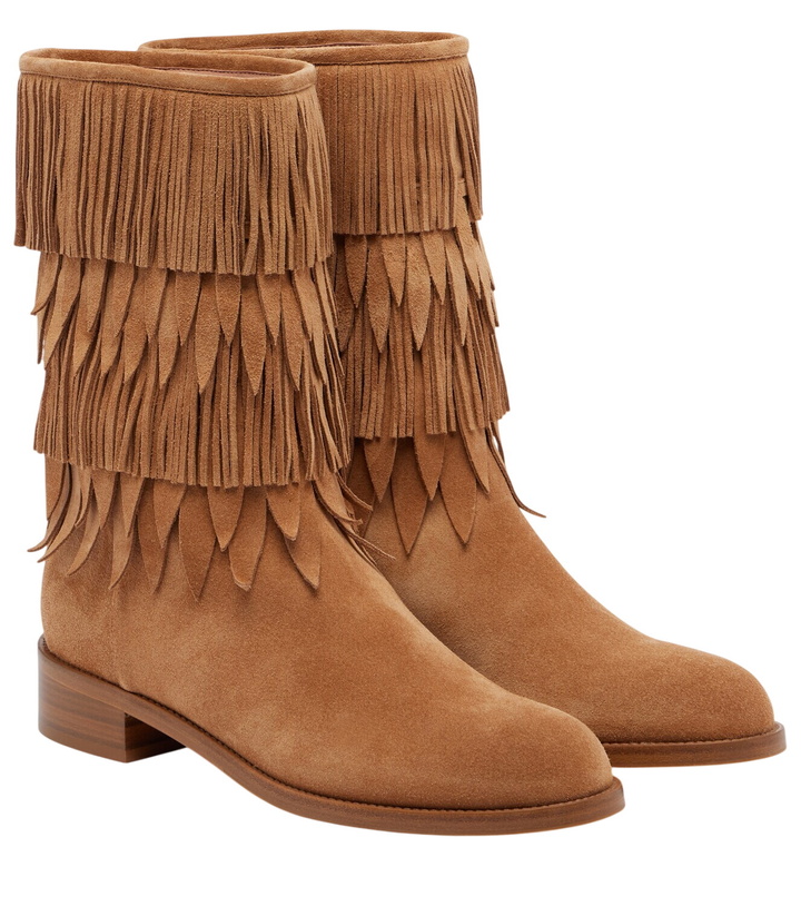 Photo: Aquazzura Maverick fringed suede boots