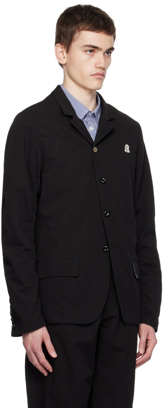 the Shepherd UNDERCOVER Black Patch Blazer