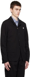 the Shepherd UNDERCOVER Black Patch Blazer