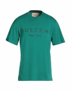 Buscemi Mens T-shirt Emerald in Green