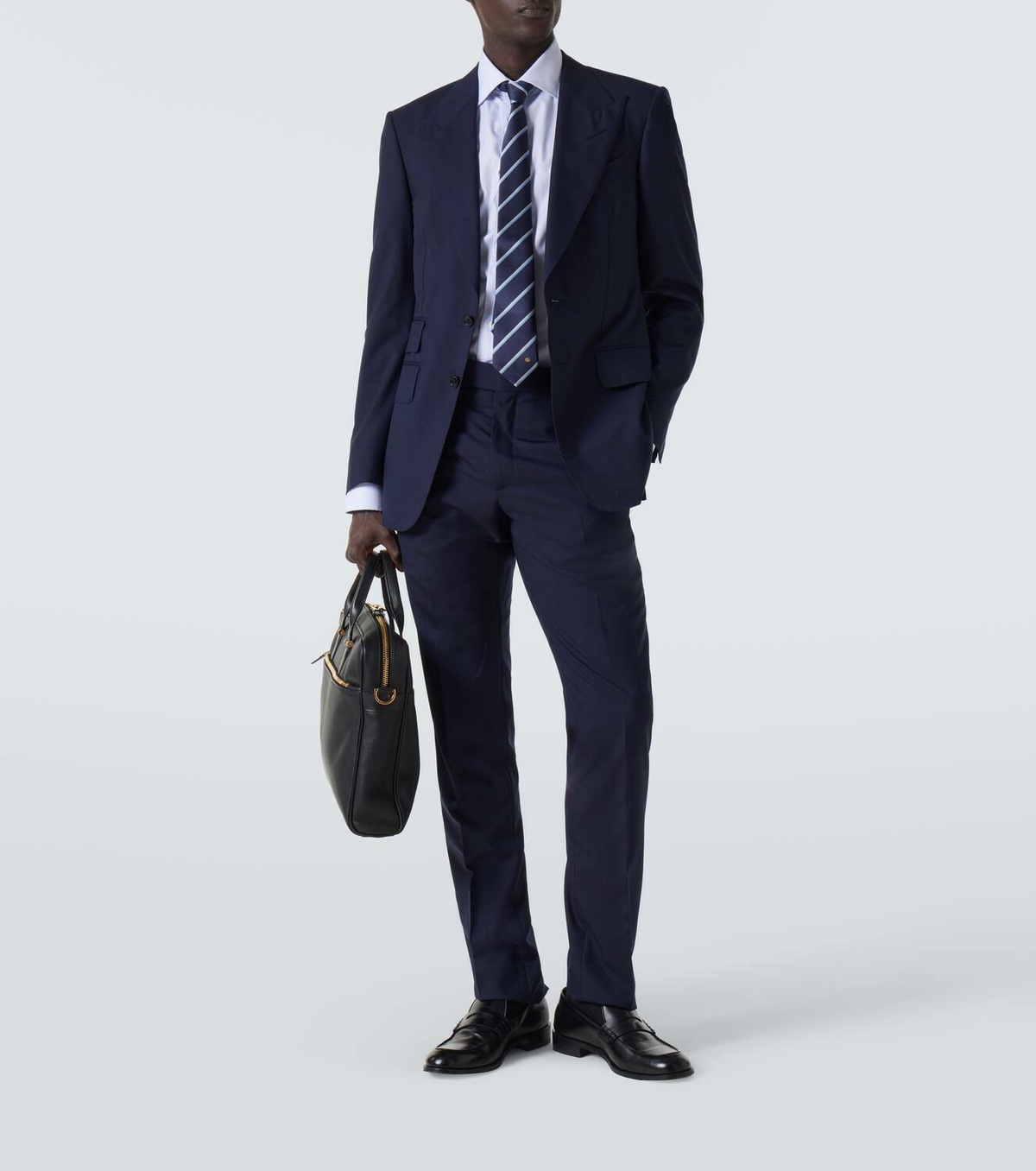 Canali Striped cotton shirt