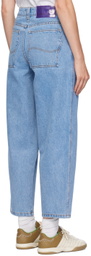 Dime Blue Classic Baggy Jeans