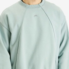 A-COLD-WALL* Men's Millbank Sweatshirt in Grey-Green Tourmaline