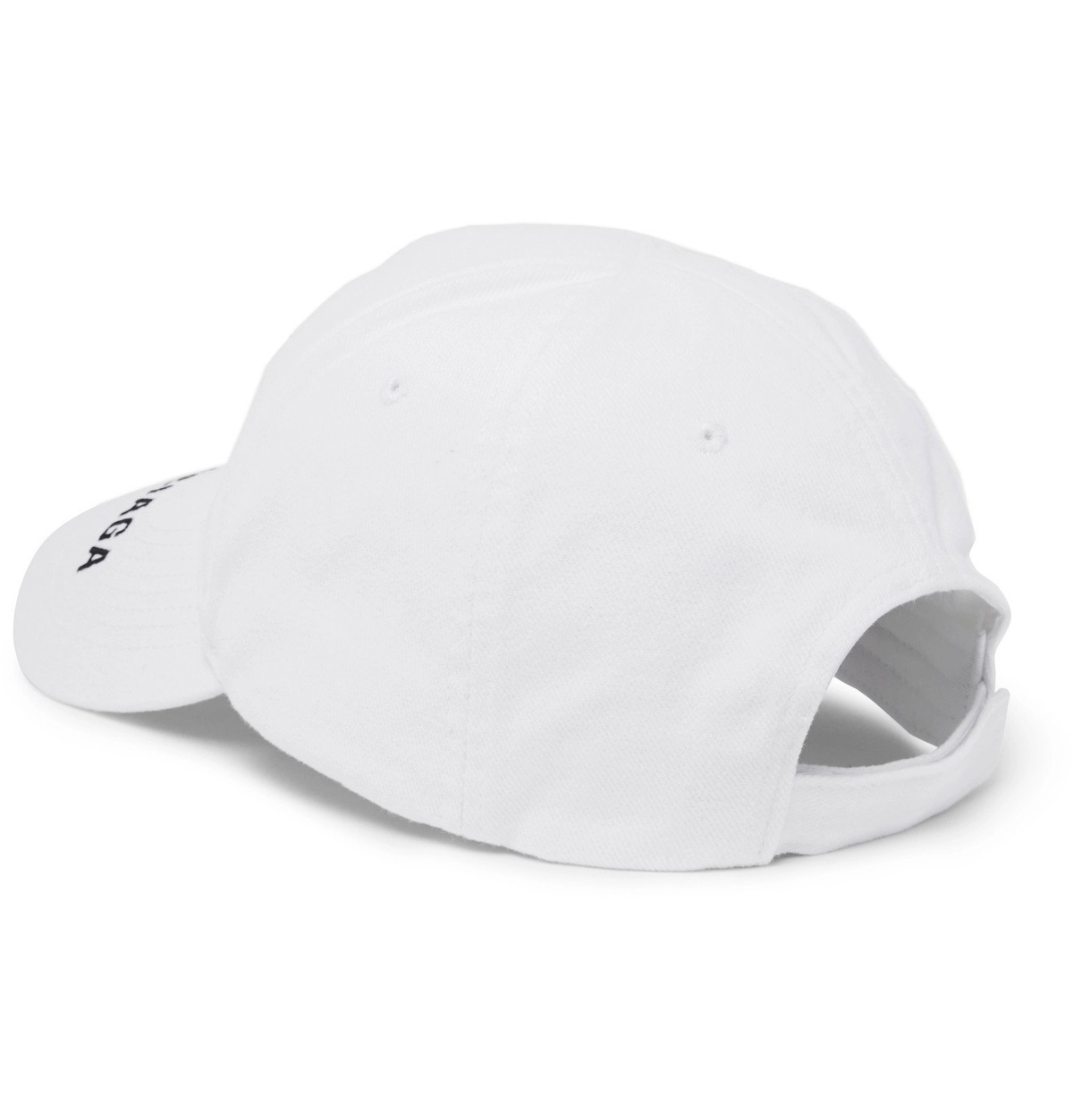 Balenciaga - Logo-Embroidered Cotton-Twill Baseball Cap