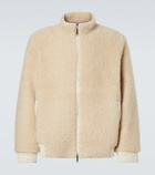 God's True Cashmere T-Bird cashmere jacket with emerald